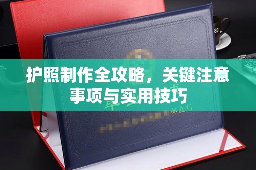 葫芦岛护照制作全攻略，关键注意事项与实用技巧
