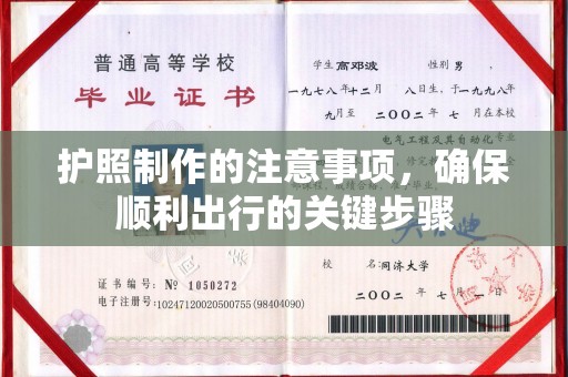 葫芦岛护照制作的注意事项，确保顺利出行的关键步骤