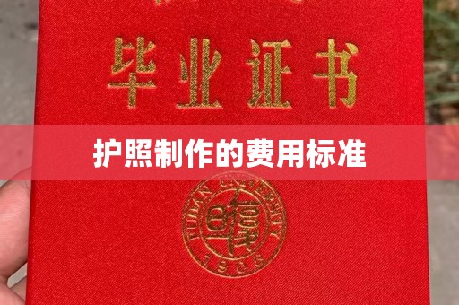 葫芦岛护照制作的费用标准