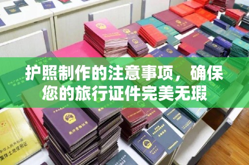 葫芦岛护照制作的注意事项，确保您的旅行证件完美无瑕