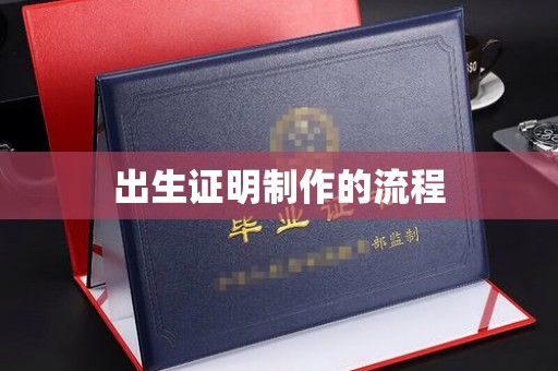 葫芦岛出生证明制作的流程