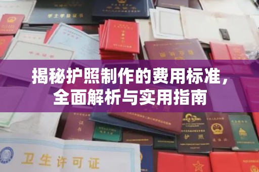 葫芦岛揭秘护照制作的费用标准，全面解析与实用指南