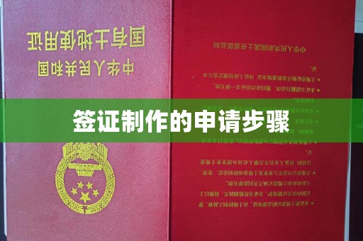 葫芦岛签证制作的申请步骤