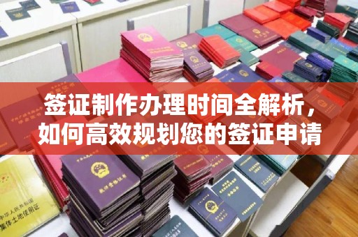 葫芦岛签证制作办理时间全解析，如何高效规划您的签证申请流程