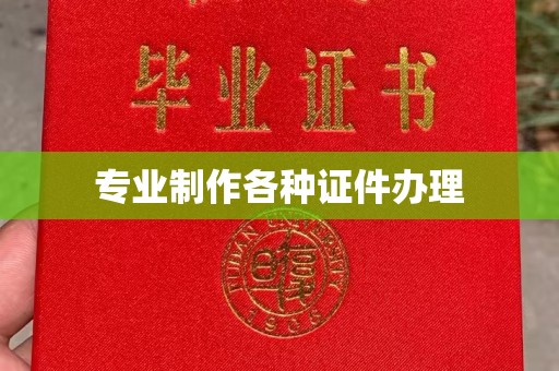 葫芦岛专业制作各种证件办理